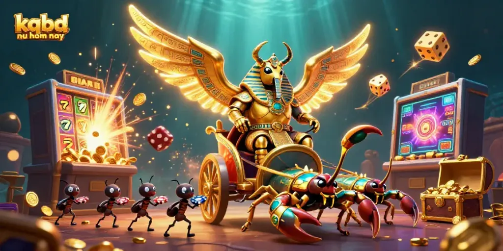 Experience thrilling results with kqbd nu hom nay in this dynamic casino illustration.