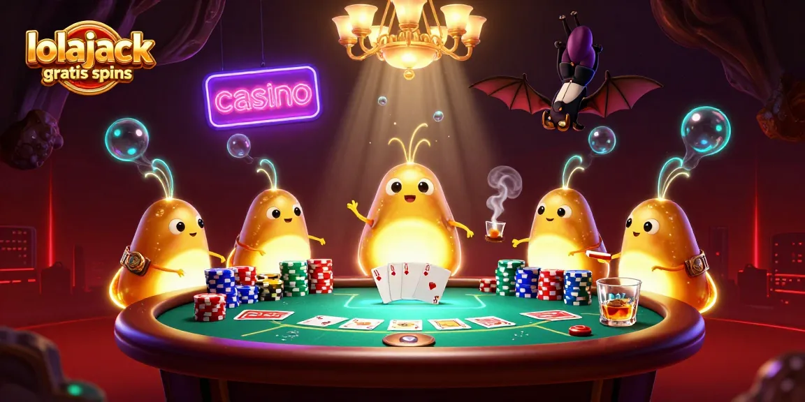 Experience exciting gameplay at lolajack casino gratis spins with vibrant glowworm-themed elements.